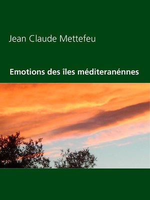 cover image of Emotions des îles méditeranénnes